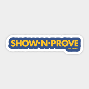 Golden State "Show-n-Prove" Sticker